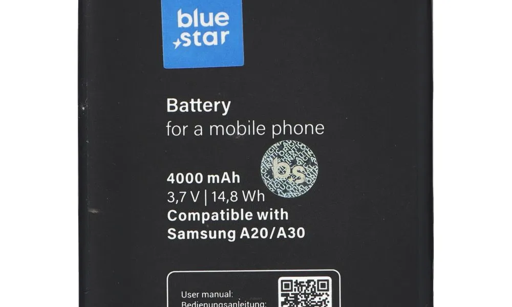 Bateria do Samsung Galaxy A20/A30/A30S/A50 4000 mAh Li-Ion Blue Star PREMIUM