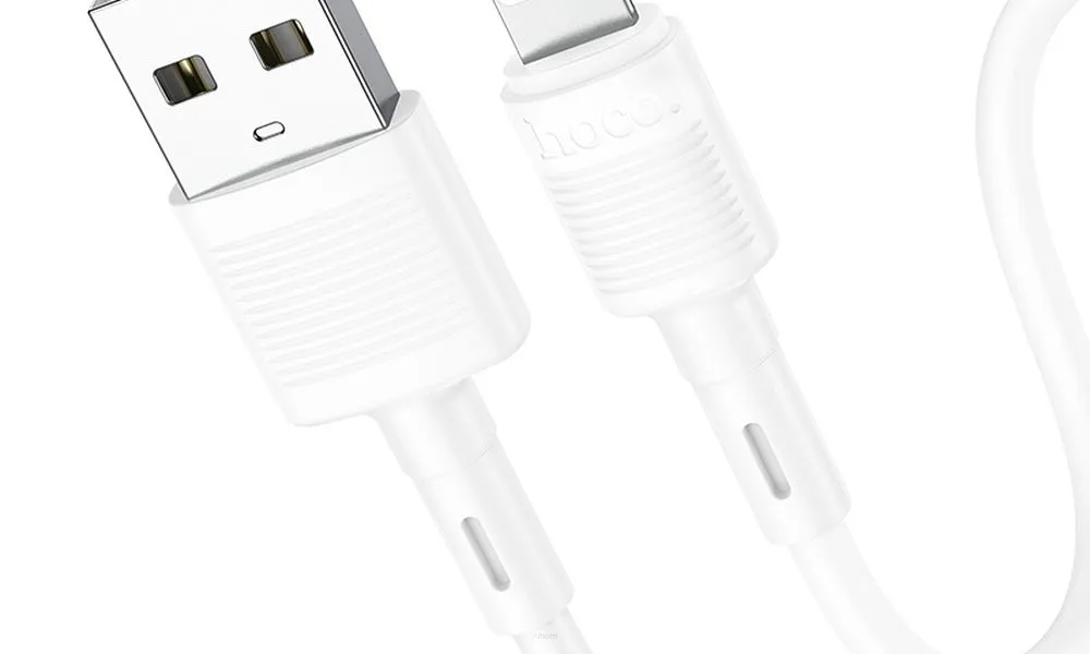 HOCO kabel USB A do Lightning 2,4A X83 1 m biały