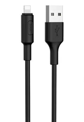 HOCO kabel USB A do Lightning 2A X25 1 m czarny
