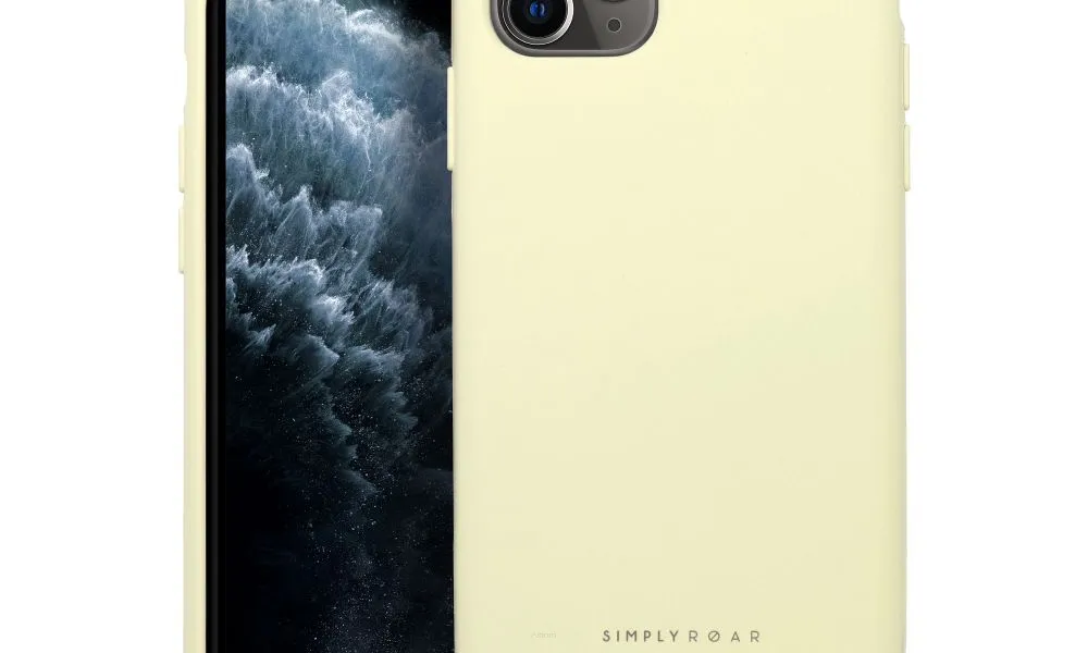Futerał Roar Cloud-Skin - do iPhone 11 Pro Jasnożółty