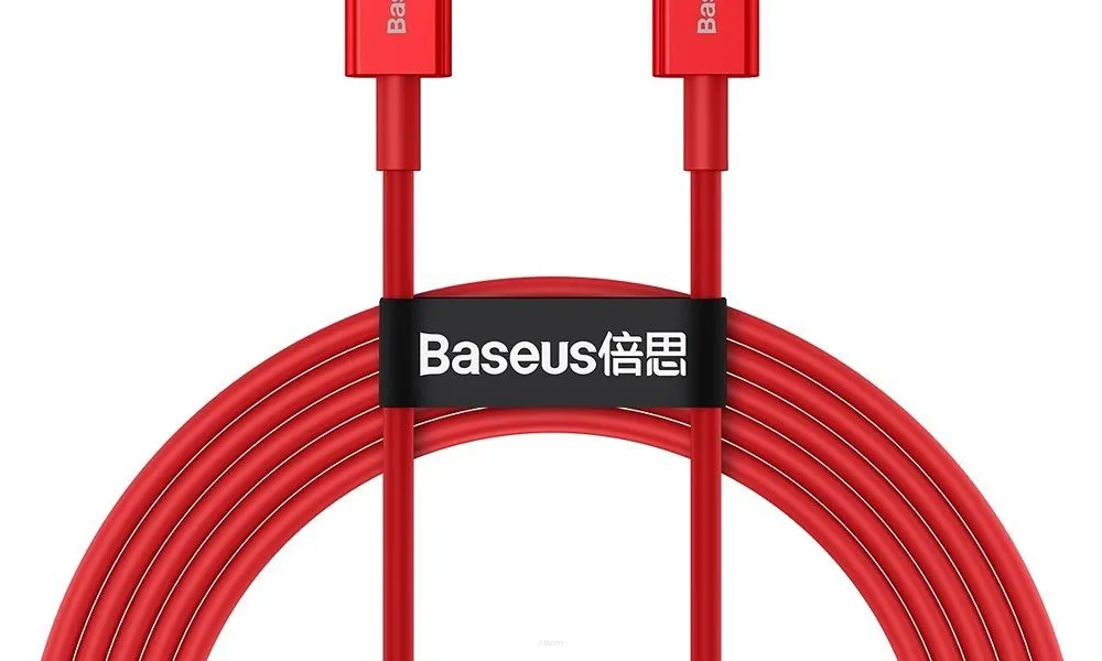 BASEUS kabel Typ C do Apple Lightning 8-pin PD20W Power Delivery Superior CATLYS-C09 2 metry czerwony