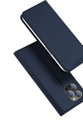 DUX DUCIS Skin Pro - futerał z klapką do Apple iPhone 15 Pro niebieski