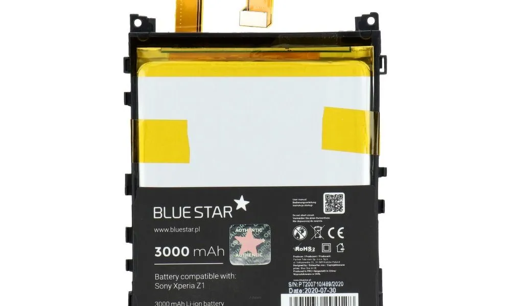 Bateria do Sony Xperia Z1 3000mAh Li-Poly Blue Star PREMIUM