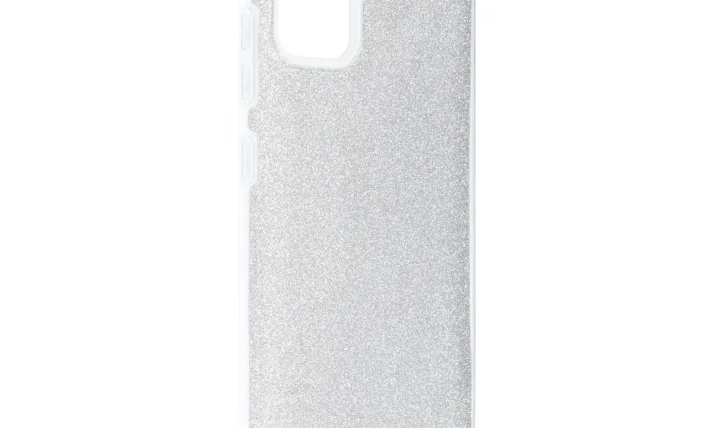 Futerał SHINING do SAMSUNG Galaxy A51 srebrny