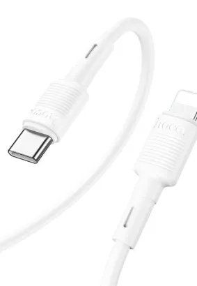 HOCO kabel Typ C do Lightning PD 2,4A 20W X83 1 m biały