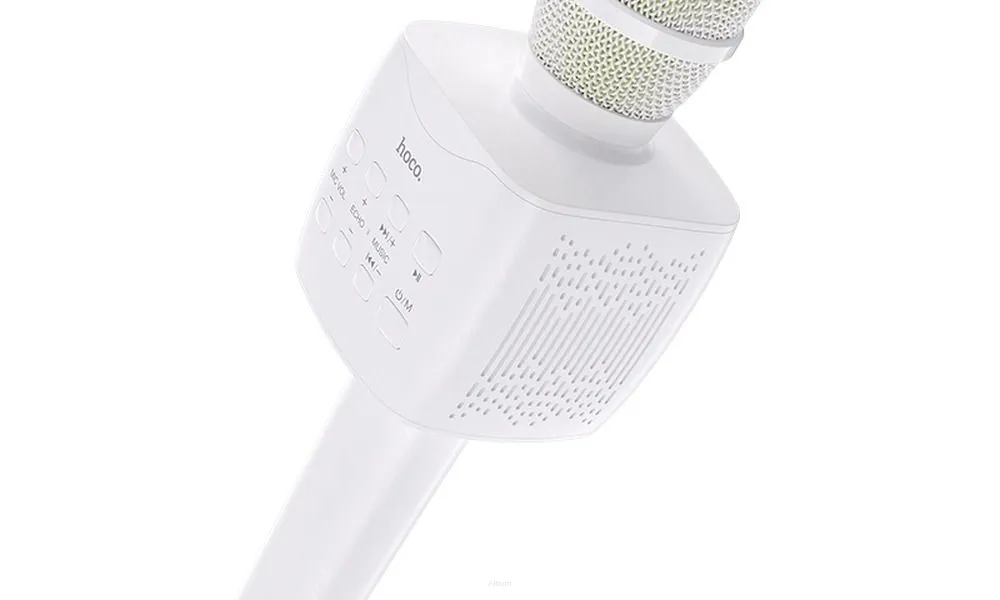 HOCO mikrofon multimedialny karaoke BK5 Cantando biały