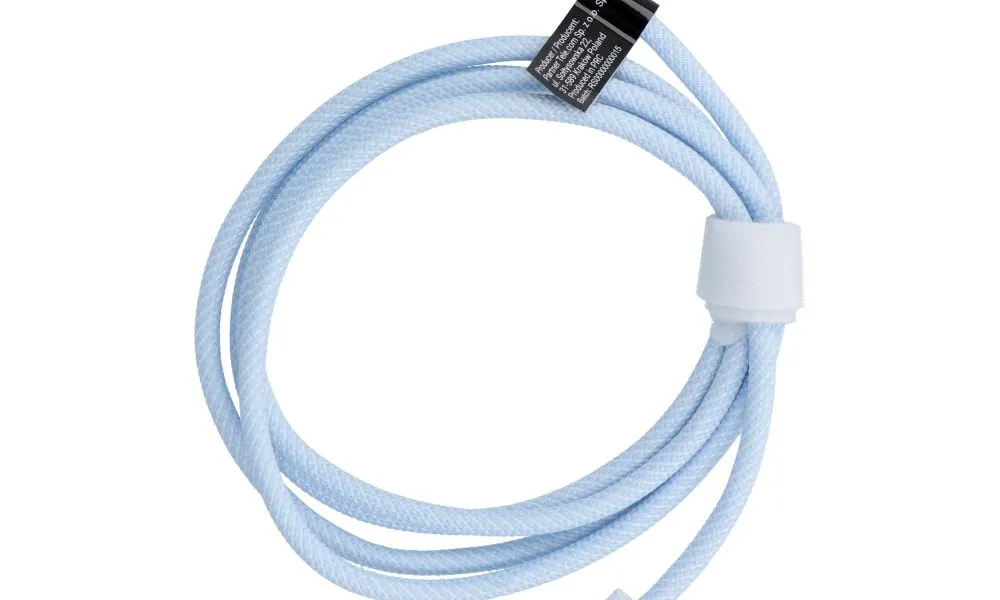 Kabel Typ C do Typ C Power Delivery PD 60W 3A C263 niebieski 1 m