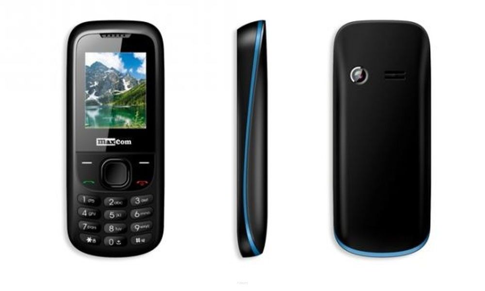 Telefon Komórkowy Maxcom MM 132 DualSim czarny/niebieski