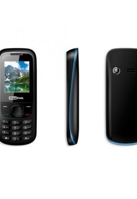 Telefon Komórkowy Maxcom MM 132 DualSim czarny/niebieski