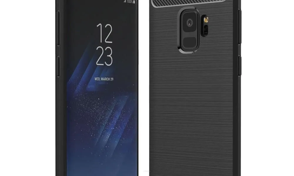 Futerał CARBON do SAMSUNG Galaxy S9 czarny