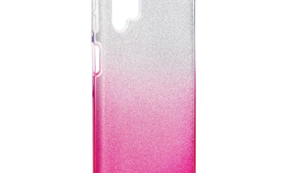 Futerał SHINING do SAMSUNG Galaxy A32 5G transparent/róż