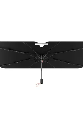 BASEUS parasol przeciwsłoneczny do samochodu rozmiar S C20656100111-00 czarno srebrny