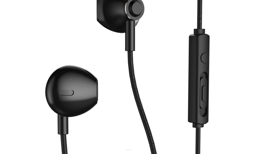 REMAX zestaw słuchawkowy / słuchawki RM-711 czarny