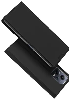 DUX DUCIS Skin Pro - futerał z klapką do Redmi Note 12 Pro 5G czarny
