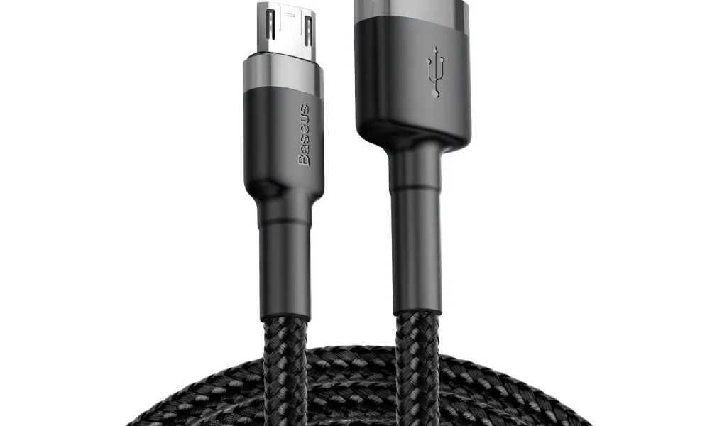 BASEUS kabel USB do Apple Lightning 8-pin 2,4A Cafule CAMKLF-BG1 50cm szaro-czarny