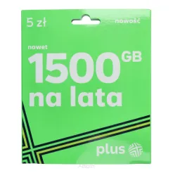 Karta Startowa Plus Nowy Pink 5zł / 6GB