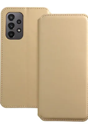 Kabura Dual Pocket do SAMSUNG A23 5G złoty