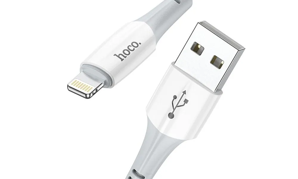 HOCO kabel USB A do Lightning 2,4A X70 1 m biały