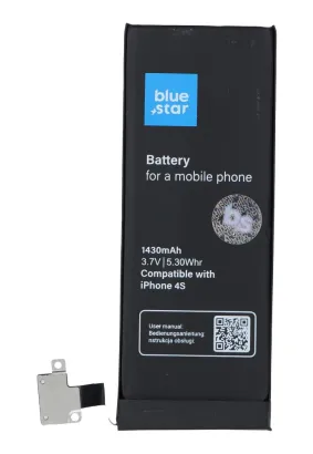Bateria do iPhone 4s 1430 mAh  Blue Star HQ