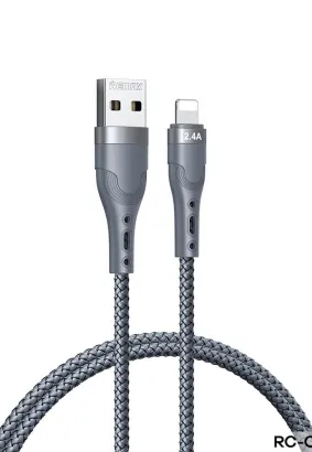 REMAX kabel USB do Apple Lightning 8-pin 2,4A Sailing RC-C006 1 metr srebrny