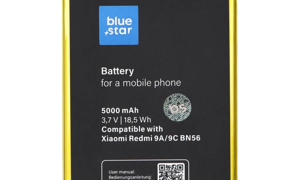 Bateria do Xiaomi Redmi 9A / 9C / POCO M2 Pro (BN56) 5000 mAh Li-Ion Blue Star