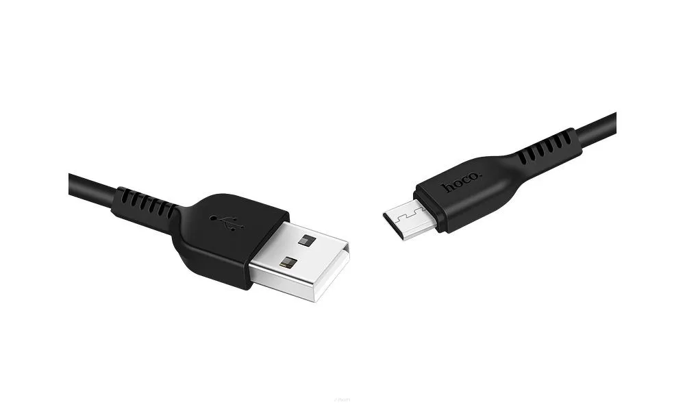 HOCO kabel USB do Micro X13 EASY czarny 1 metr