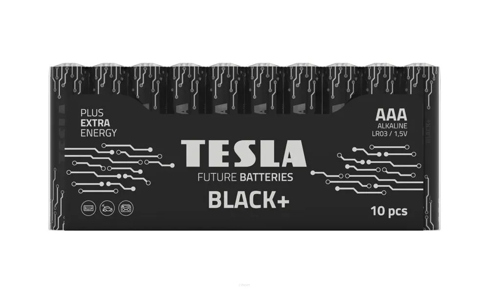 TESLA Bateria Alkaliczna AAA BLACK+[10x72]