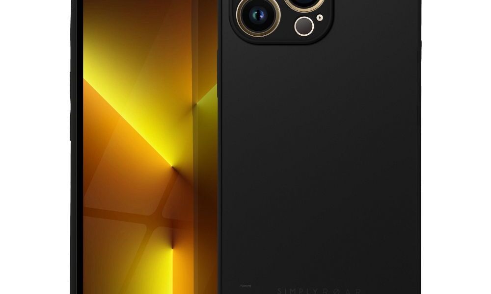 Futerał Roar Matte Glass Case - do iPhone 12 Pro Max czarny