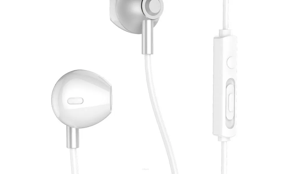 REMAX zestaw słuchawkowy / słuchawki RM-711 srebrny