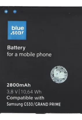 Bateria do Samsung G530 Galaxy Grand Prime/J3 2016/J5 2800 mAh Li-Ion Blue Star PREMIUM