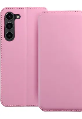 Kabura Dual Pocket do SAMSUNG S23 PLUS jasny różowy