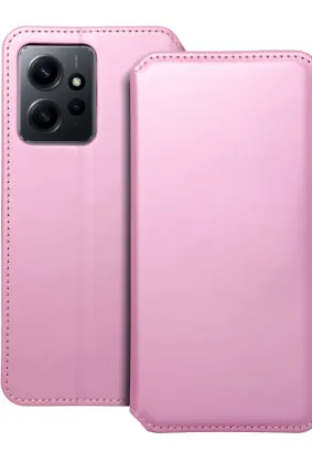 Kabura Dual Pocket do XIAOMI Redmi NOTE 12 4G jasny różowy