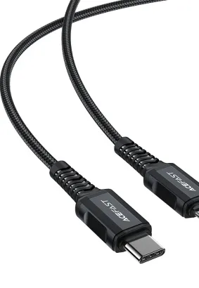ACEFAST kabel Typ C do Lightning 8-pin MFi 3A PD30W C4-01 1,2m czarny