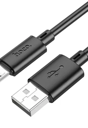 HOCO kabel USB do Micro 2,4A Gratifed X88 czarny