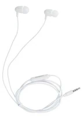 PAVAREAL zestaw słuchawkowy / słuchawki z mikrofonem Jack 3,5mm PA-E87 białe