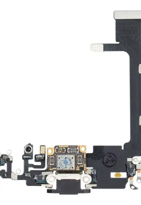 Taśma do iPhone 11 Pro ze złączem ładowania - czarna