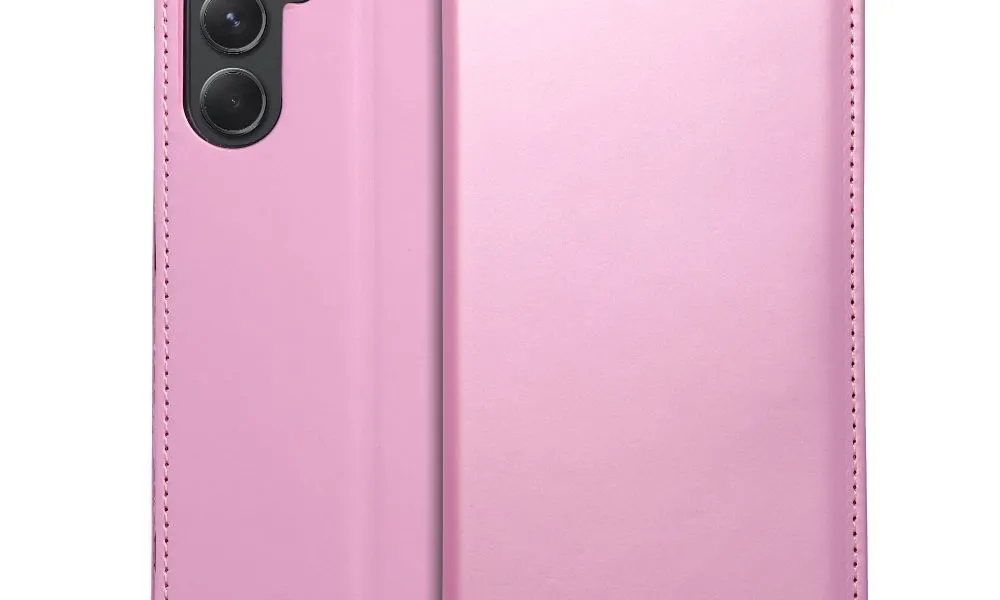 Kabura Dual Pocket do SAMSUNG A54 5G jasny różowy