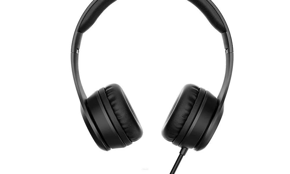 HOCO zestaw słuchawkowy / słuchawki nagłowne W21 Gracefull czarne