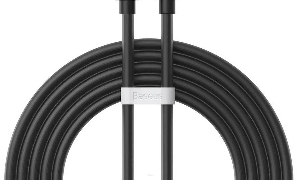 BASEUS kabel Typ C do Apple Lightning 8-pin CoolPlay Fast Charging 20W 2m czarny CAKW000101