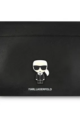 Pokrowiec na laptop / notebook 13"-14" Karl Lagerfeld Sleeve KLCS14PISFBK czarny