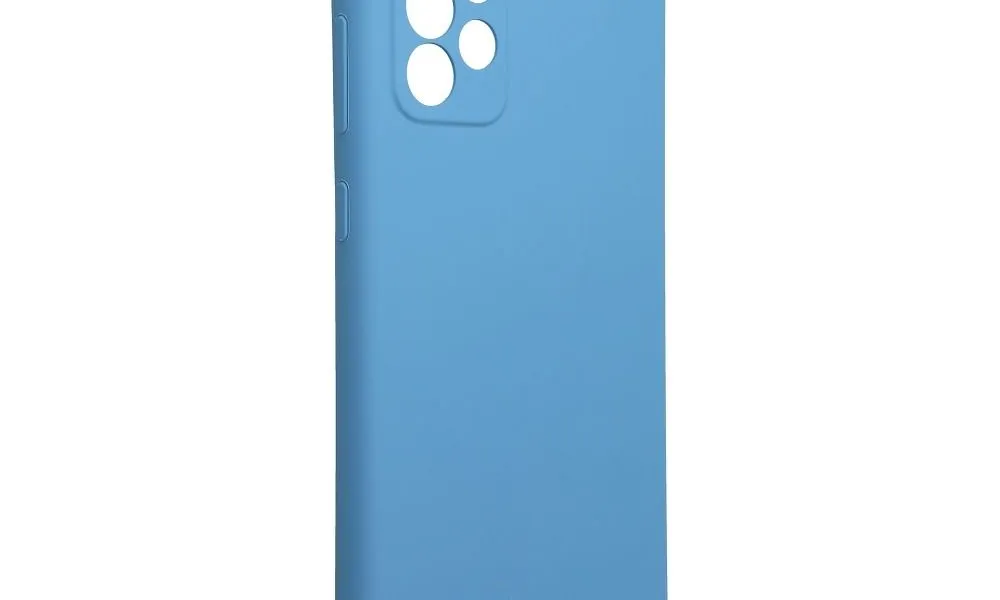 Futerał SILICONE PREMIUM do SAMSUNG Galaxy A72 LTE ( 4G ) / A72 5G niebieski (16)