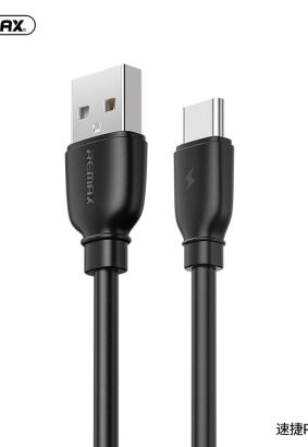 REMAX kabel USB - Typ C Suji Pro 2,1A RC-138a czarny