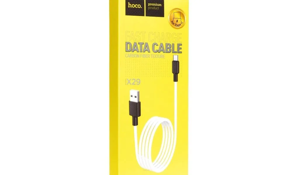 HOCO kabel USB do Typ C Superior X29 1 metr biały