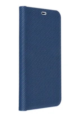 Kabura LUNA Book Carbon do SAMSUNG S24 Ultra niebieski
