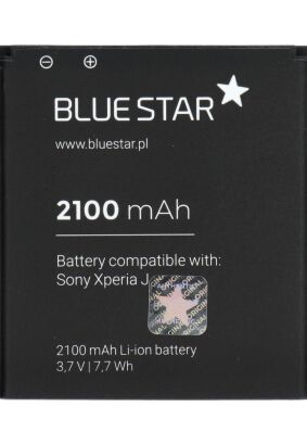 Bateria do Sony Xperia J (ST26I)/Xperia TX (LT29I)/Xperia M / L / E1 2100 mAh Li-Ion Blue Star PREMIUM
