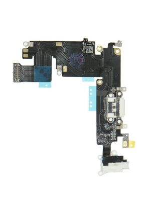 Taśma do iPhone 6 PLUS ze złączem ładowania i gniazdem HF biały