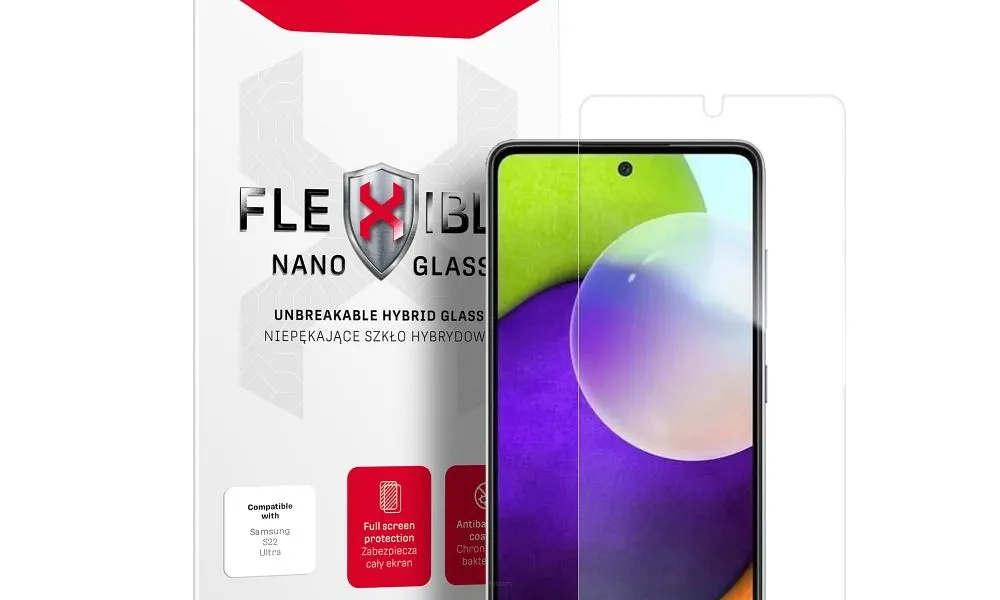 Forcell Flexible Nano Glass - szkło hybrydowe do Samsung Galaxy A52/52s 5G