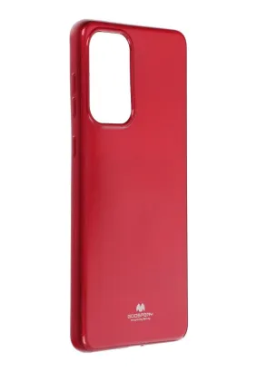 Futerał Jelly Mercury do Samsung Galaxy A73 5G czerwony