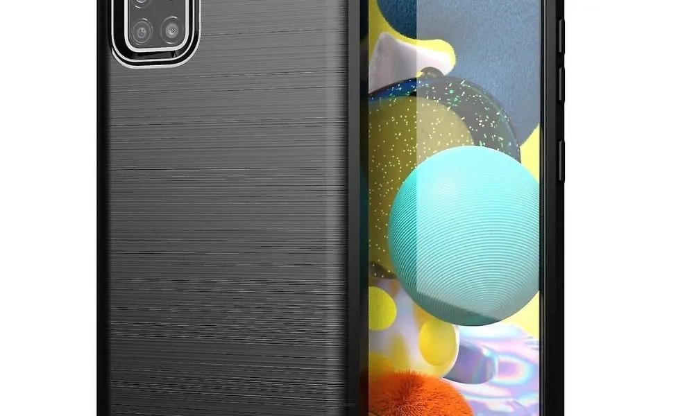 Futerał CARBON do SAMSUNG Galaxy A51 czarny