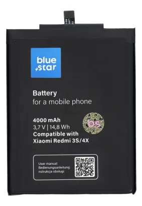 Bateria do Xiaomi Redmi 3/3S/3X/4X (BM47) 4000 mAh Li-Ion Blue Star